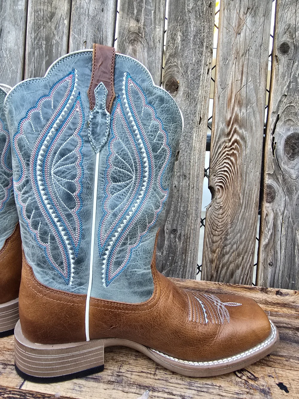 Ariat Women's Primetime Performance Western Boots Broad Square Toe Size 6.5 - Picture 5 of 14